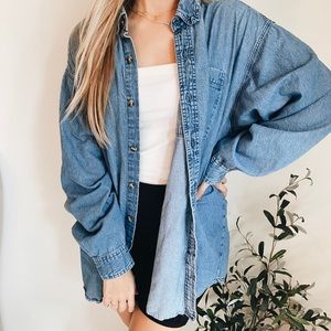 DEMIN shirt perfect for layering!!